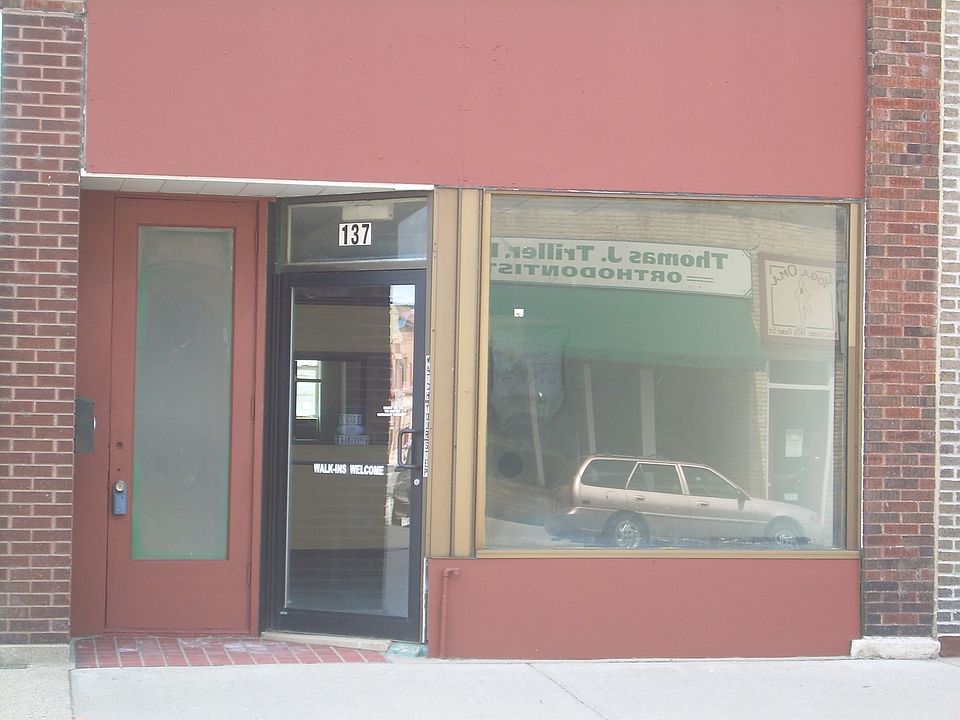 Front of the building