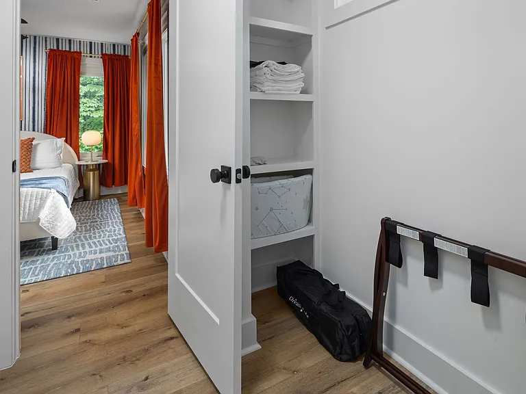 Primary closet