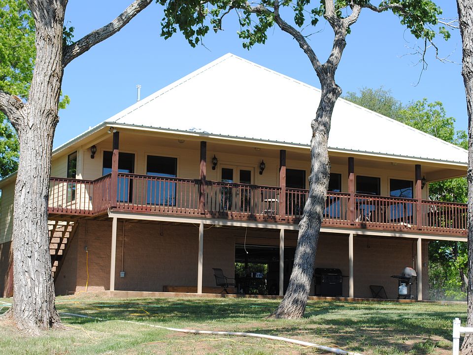 Lake side of house