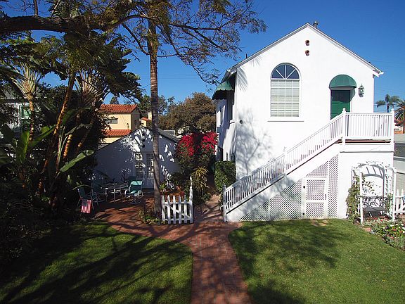 Guest house and garage