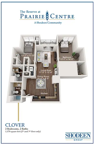 Floor plan Clover