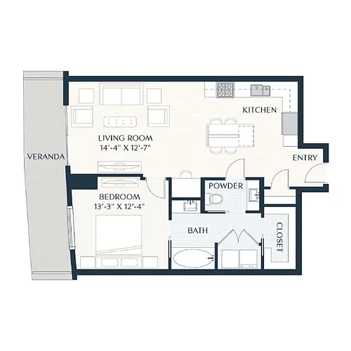 Floor plan A2