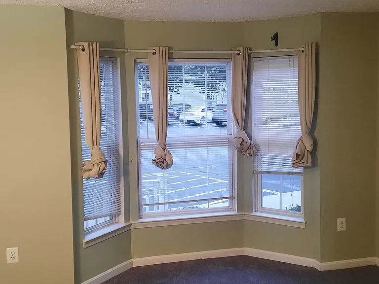 Guest Bedroom, with bay window.