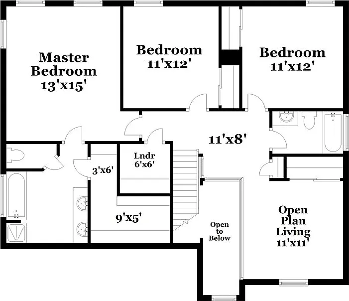 3 bed, 2.5 bath, 2201 sqft, $2,385 — Photo 3
