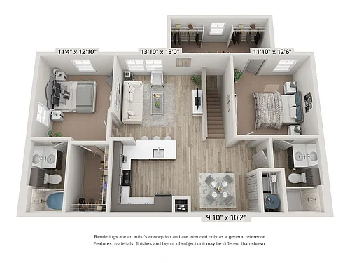 Floor plan B2b