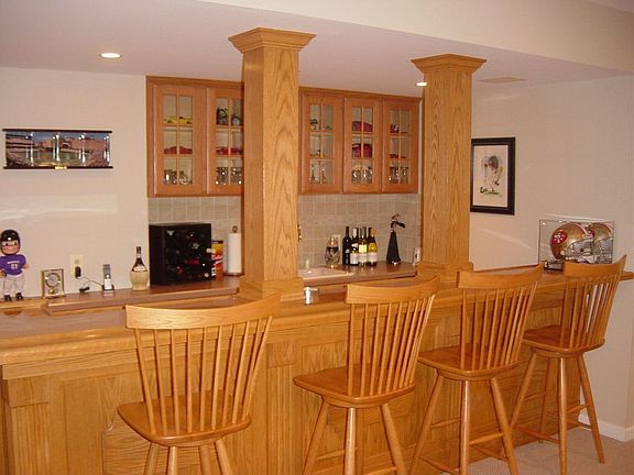 Wet Bar in Finished Basement