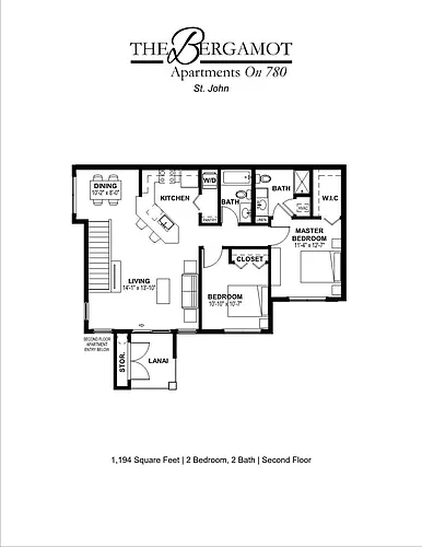 Floor plan St. John