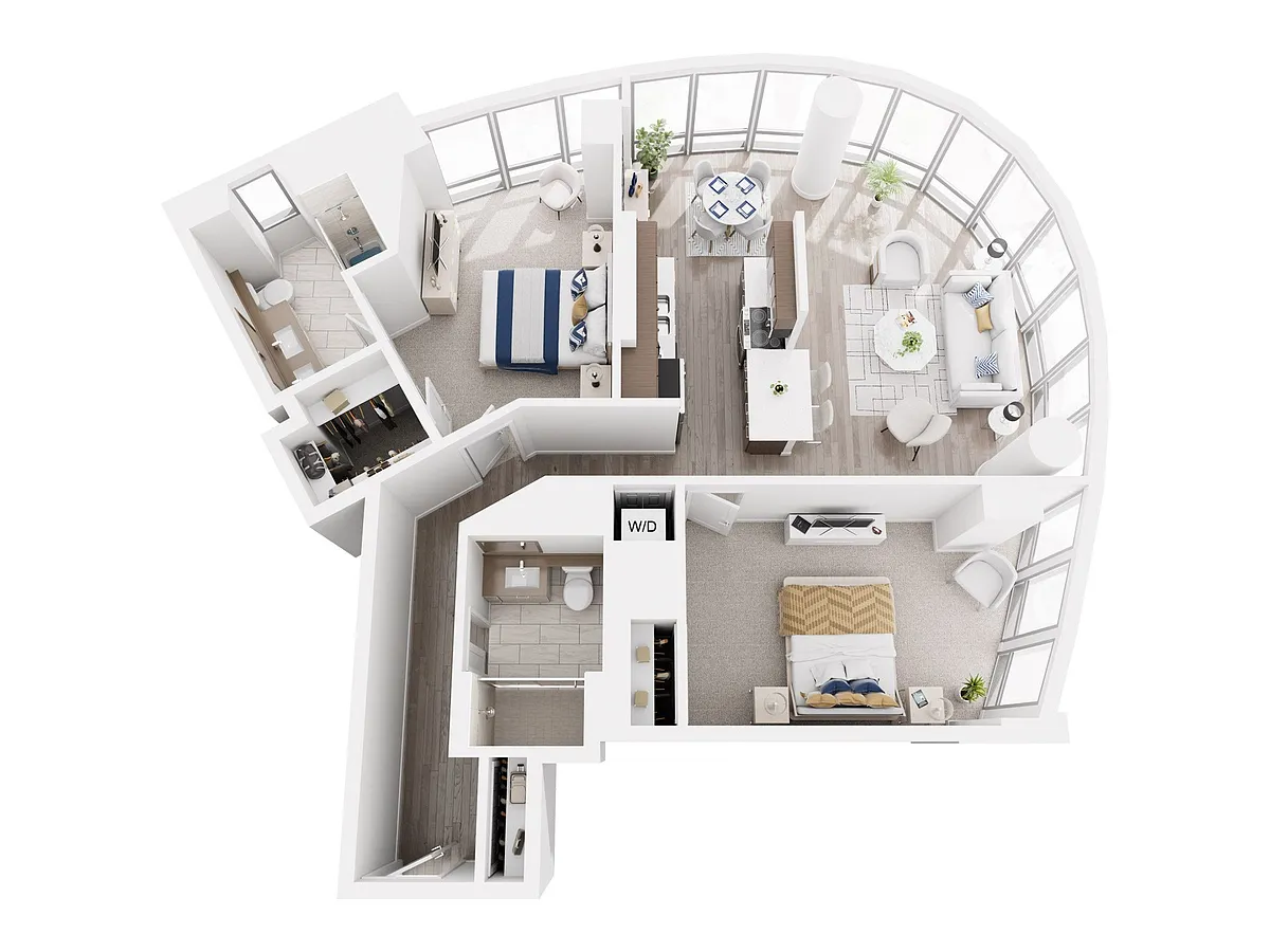 Floor plan B3