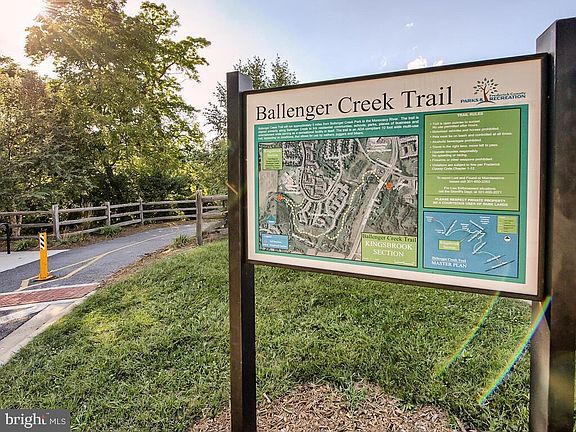 Close to Ballenger Creek Trail