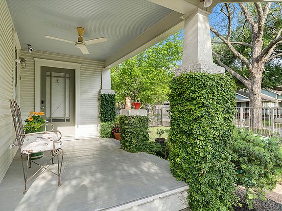 Inviting front porch