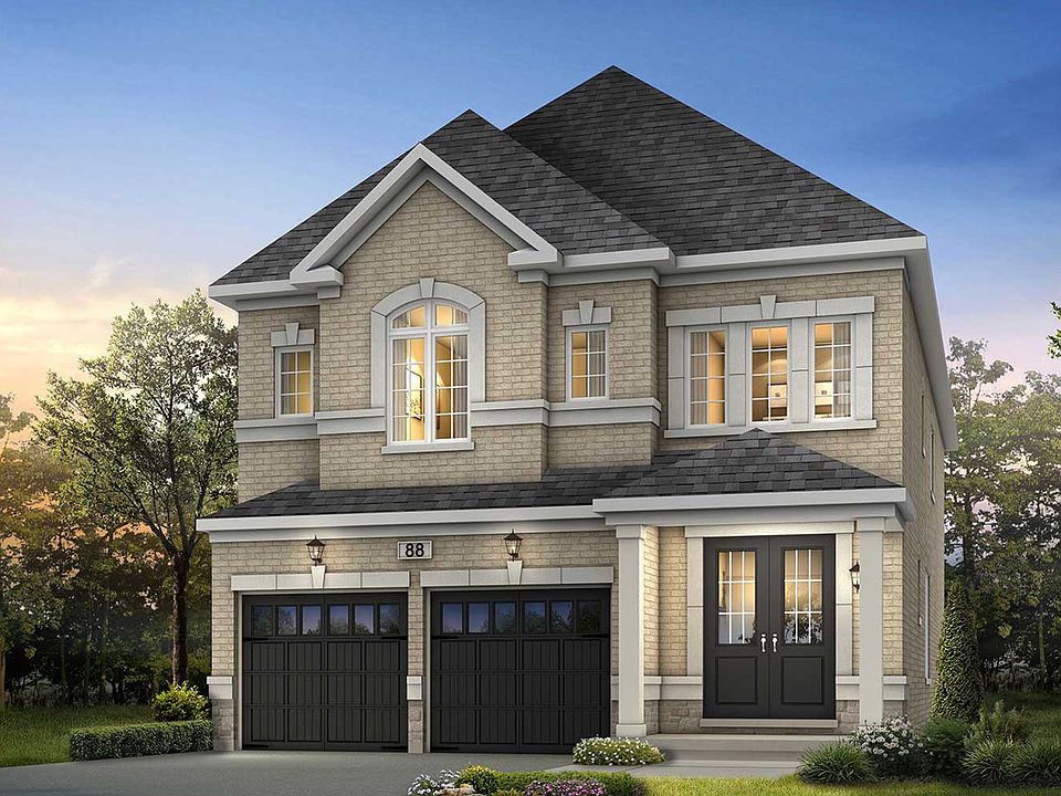 Exterior Jade Style B at Woodhaven in Aurora, Ontario.