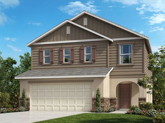 Exterior G with optional stone