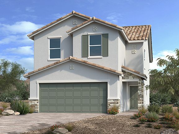 Exterior B with Optional Stone