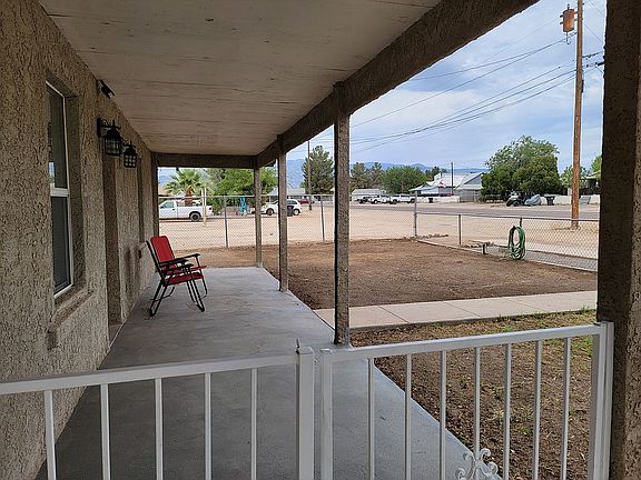 Huge front porch with view
