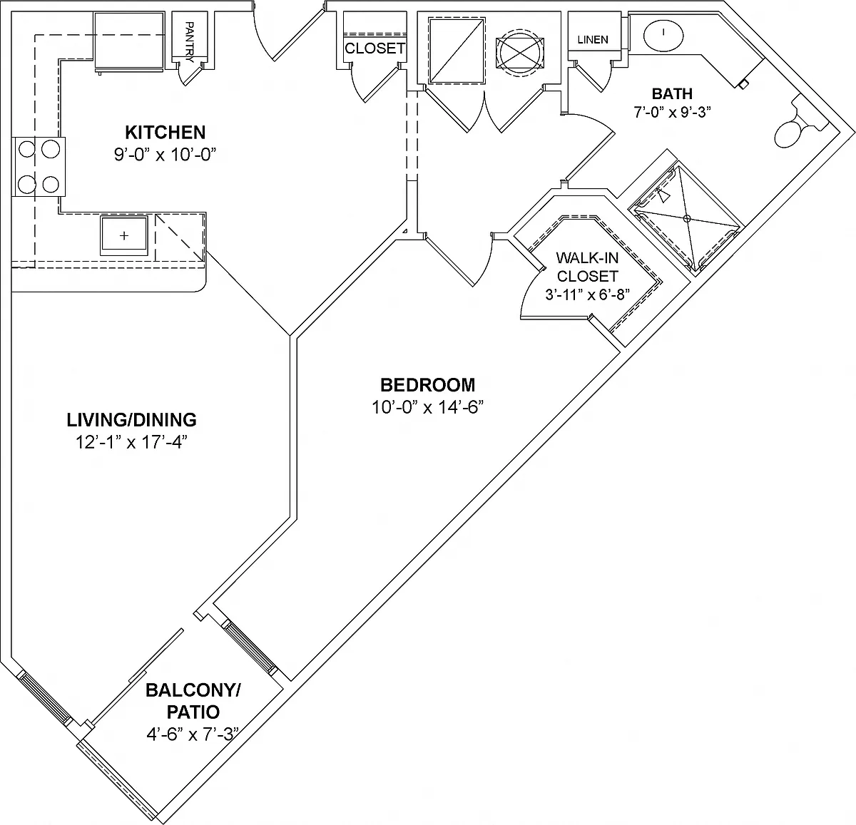 Floor plan The Godfrey