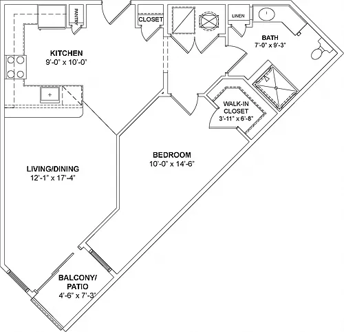 Floor plan The Godfrey