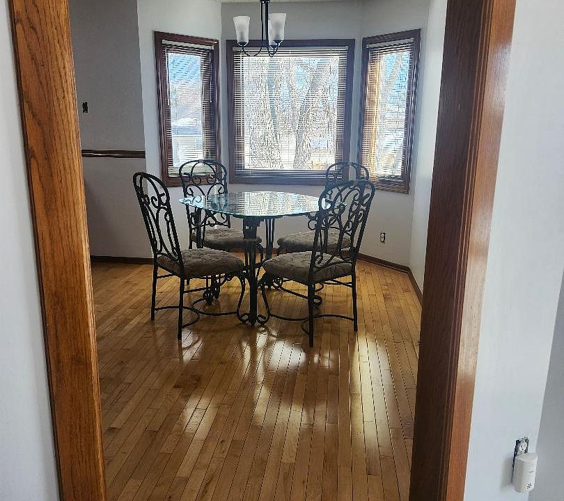 Dining room view from Living Room