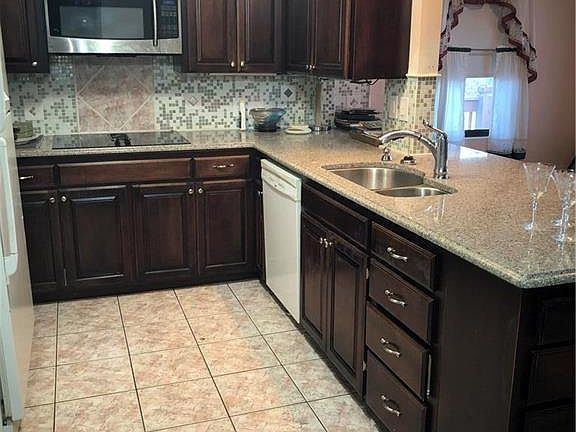 Remodeled kitchen.