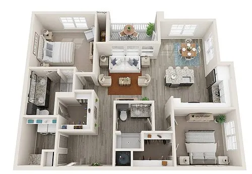 Floor plan B2
