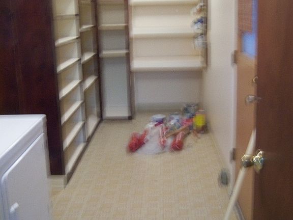 Laundry/Pantry off kitchen