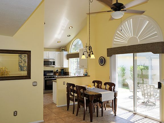 Slider off the dining area