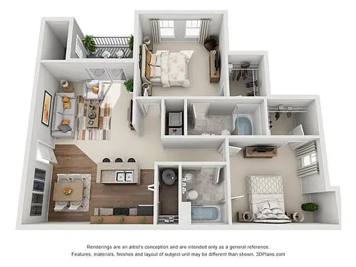 Floor plan The Cape