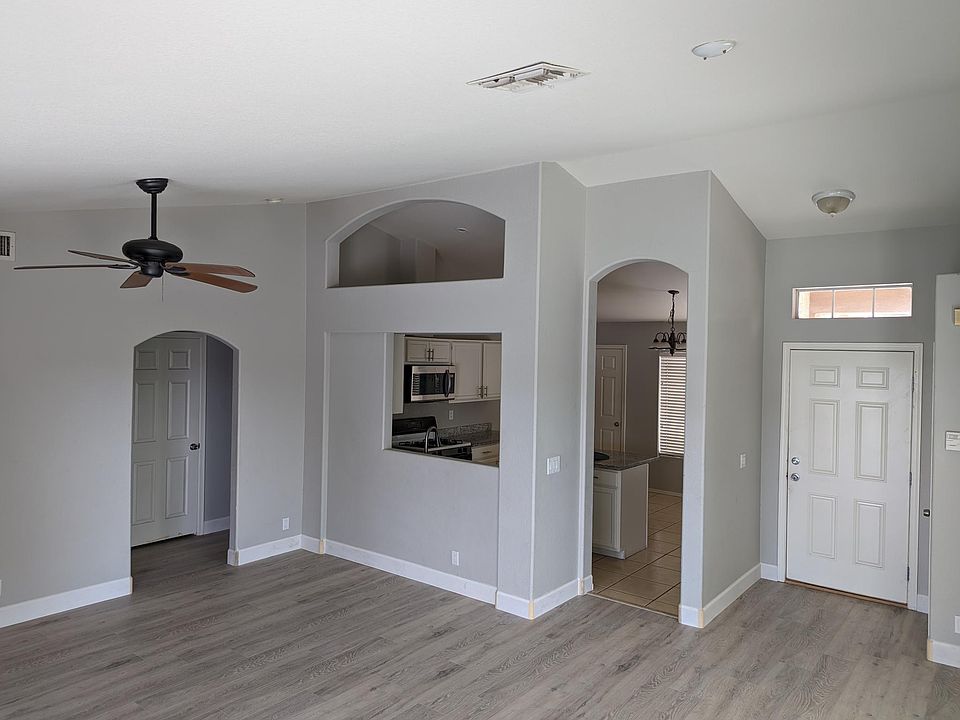 Living Room with brand new flooring!