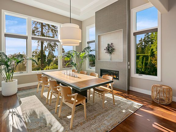 Natural light throughout the home, even on a grey day.