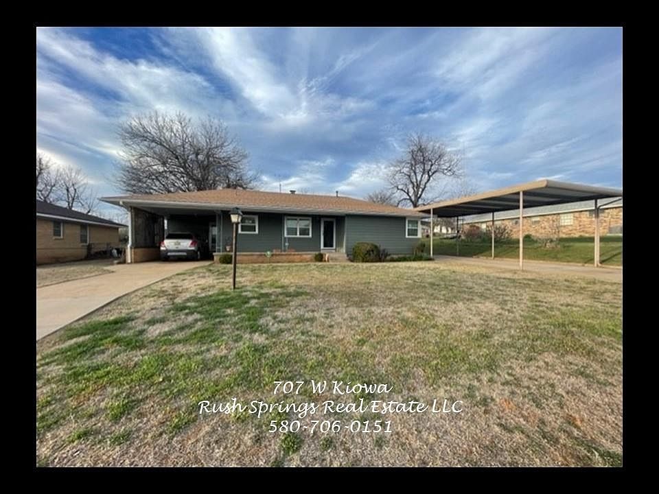 707 Kiowa Ave, Rush Springs, OK 73082 Zillow