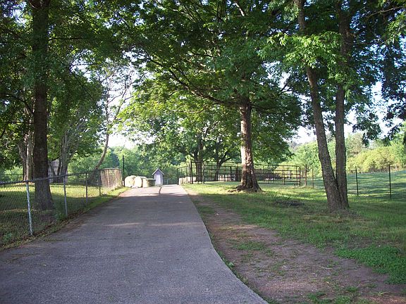 driveway into property