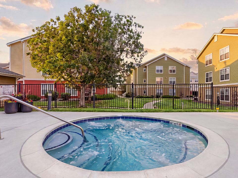 Poolside Hot Tub Spa at the Orchards at Cherry Creek Park Apartments