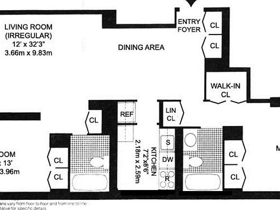 2nd image of 347 W 57th St APT 9A