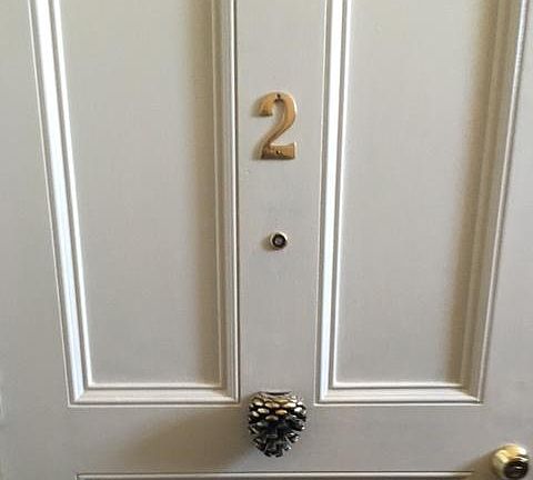 Private second floor entrance.