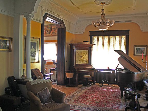 Great room looking east