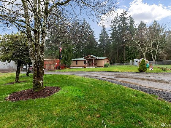 A view of your fruit trees, outbuildings and shop!