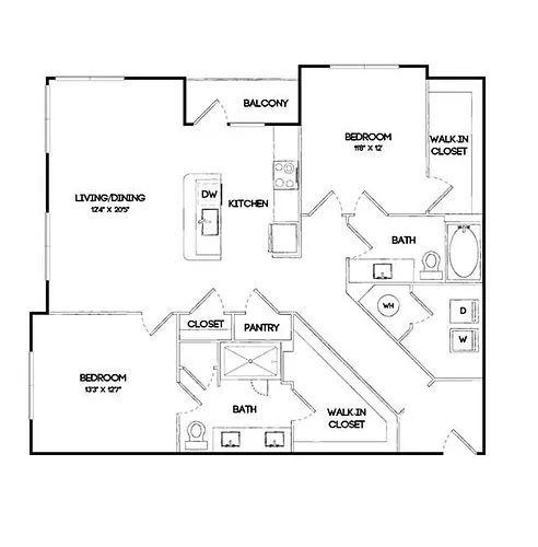 Floor plan B2