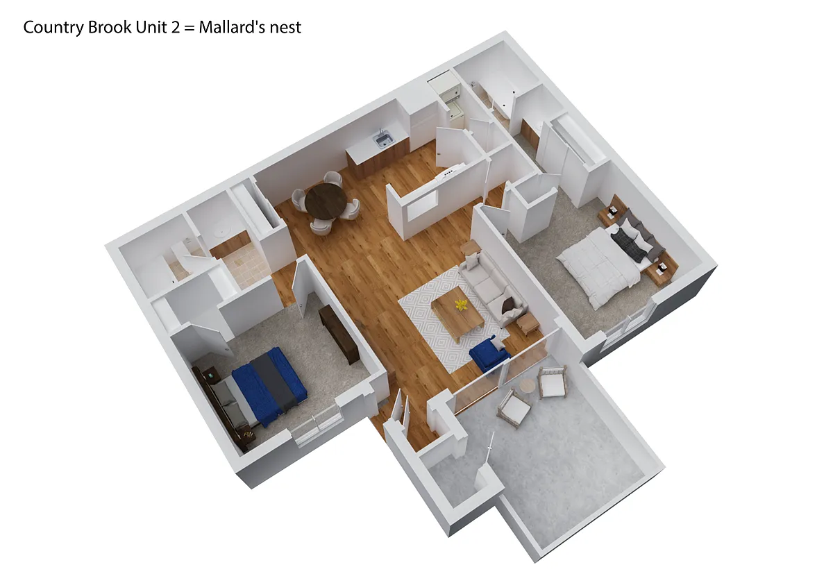 Floor plan Mallard`s Nest