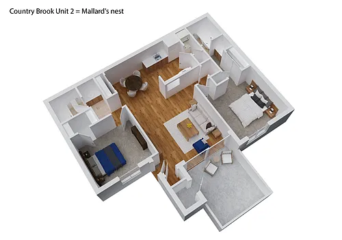 Floor plan Mallard`s Nest