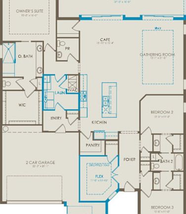 Reverence floor plan