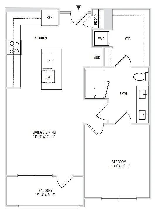 Floor plan A2C