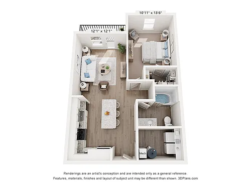 Floor plan A1