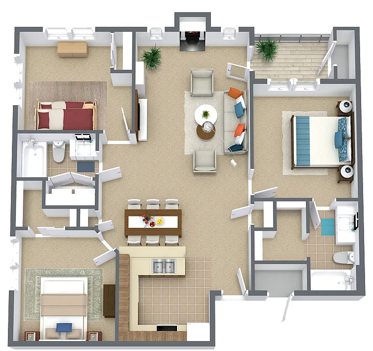 Floor plan Connor