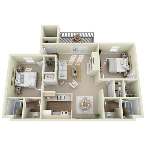 Floor plan Winthrop