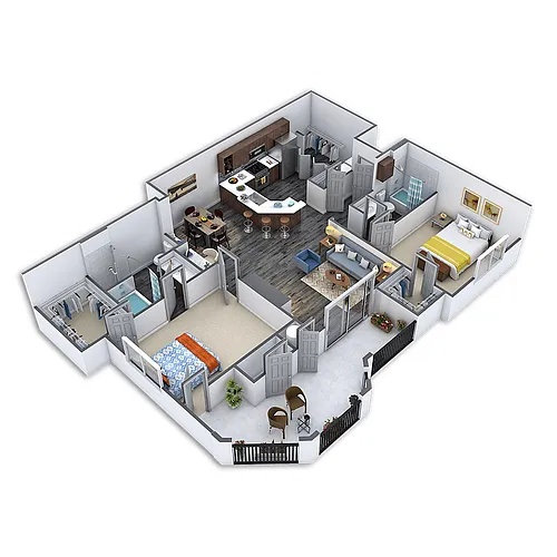 Floor plan Distinctive - Platinum