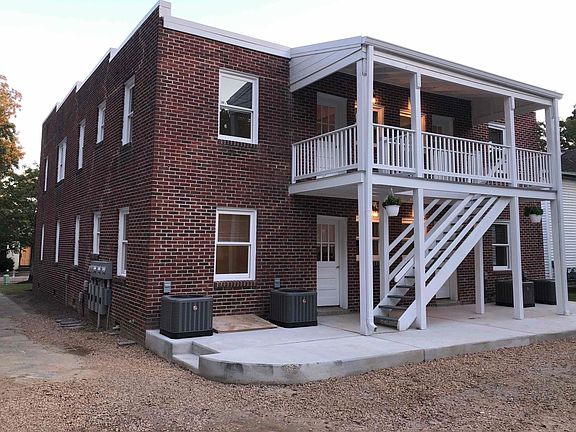 Driveway, Back Porch and Parking
