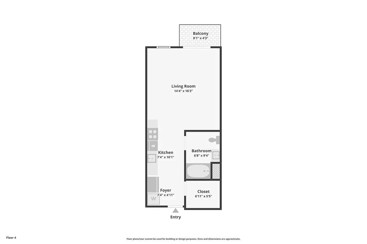 Floor plan 418