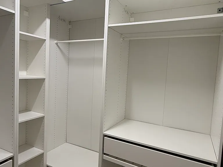 Walk-in-Closet with Built-in Unit