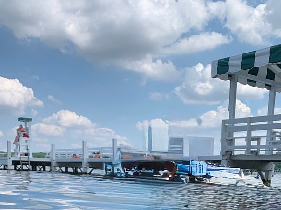 Buena Vista Association Swim Pier.