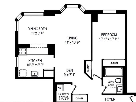 4th image of 21 Overlea Blvd #1604