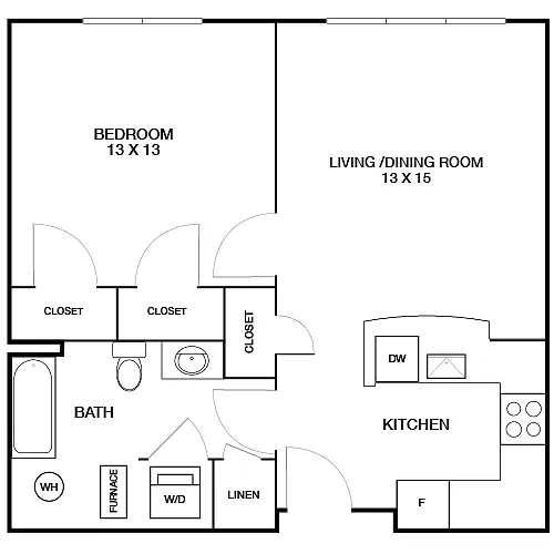 Floor plan Binney